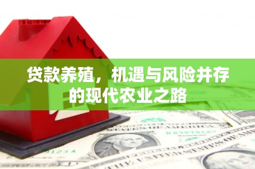 余干贷款养殖，机遇与风险并存的现代农业之路