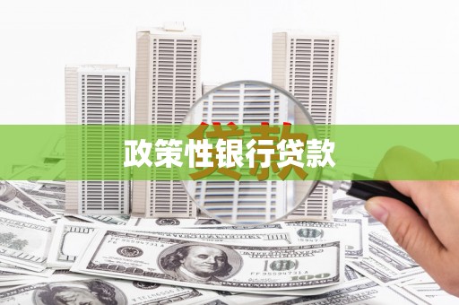余干政策性银行贷款