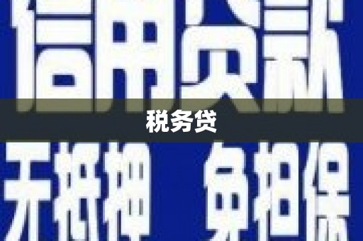 余干税务贷
