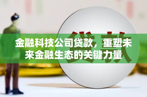 余干金融科技公司贷款，重塑未来金融生态的关键力量