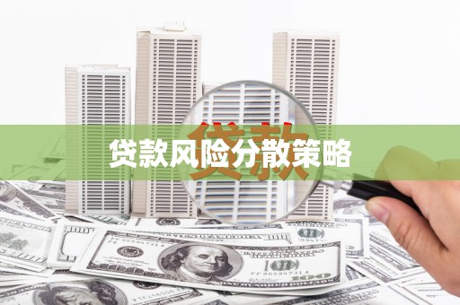 余干贷款风险分散策略