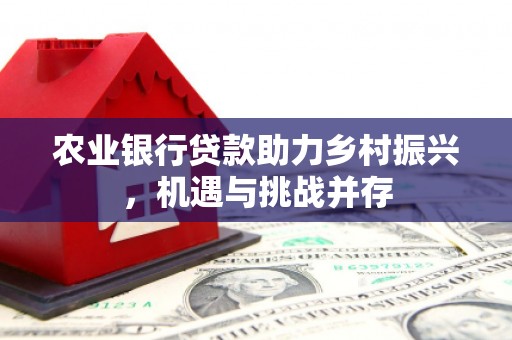 余干农业银行贷款助力乡村振兴，机遇与挑战并存