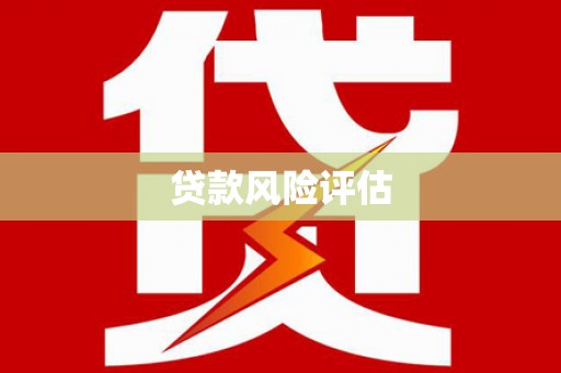 余干贷款风险评估