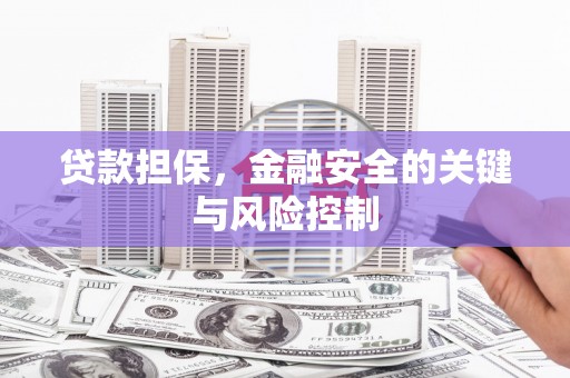 余干贷款担保，金融安全的关键与风险控制