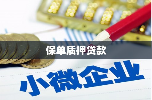 余干保单质押贷款