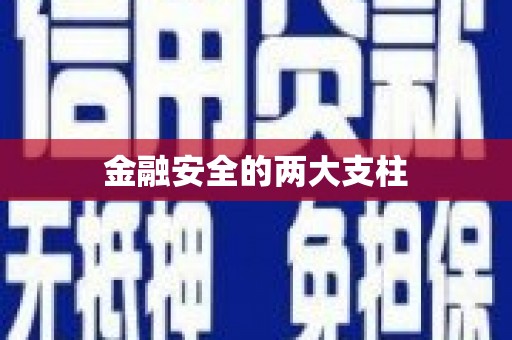 余干金融安全的两大支柱